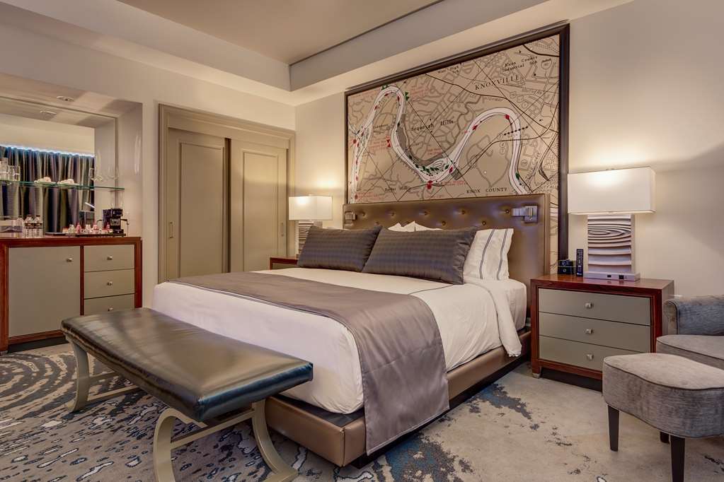 The Tennessean Personal Luxury Hotel Knoxville Zimmer foto